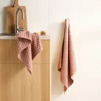 NOUS keukendoek oudroze (50x55 cm) (set van 2)
