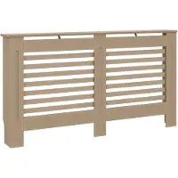 vidaXL Radiatorombouw 152x19x81,5 cm MDF