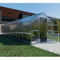 KLASIKA GREENHOUSES KLASIKA BERNARD Tuinkas - 2,35 x 8 m (18.8 m²) - 4 mm Dikte - Kweekkas - Polycarbonaat afdekking