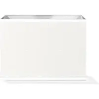 Home Sweet Home Vierkante witte lampenkap – Block - katoen – 18(H)x25(W)x25(L)cm – E27 – voor wand, tafel, vloer en hanglamp