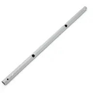 Bestway Power Steel Rechthoekig Zwembad Frosted Top Rail E 488 x 244 x 122 cm