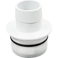 Bestway vervangingsonderdeel: adapter (wit / Ø 32mm) voor de Skimatic 2-in-1 inbouwskimmer/filterpomp