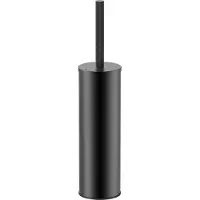 Alvoro Aura Toiletborstelhouder Wand/staand - Mat Zwart PVD - RVS 304 - Accessoires, Toilet accessoires, Toiletborstelhouders - 5404024127999