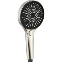 Alvoro Aura 3-standen Handdouche - Geborsteld Rvs - ABS-kunststof - Kranen, Douchekranen, Handdouches - Kranen, Douchekranen, Handdouches