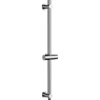 Alvoro Aura Glijstang Met Wateraansluiting - Chroom - RVS 304 - Kranen, Douchekranen, Douchestangen - Kranen, Douchekranen, Douchestangen
