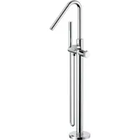 Alvoro Aura Vrijstaande Badkraan Thermostatisch - Chroom - Messing - Kranen, Badkranen, Vrijstaande Badkranen - 5404024128330