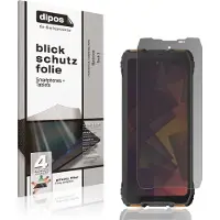 Dipos – Matte Privacy Screenprotector geschikt voor Blackview Rock 3 | Anti-Spy Beschermfolie