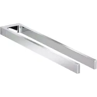 Keuco Porte-serviette 2 bras fixes série EDITION 11 - Chromé - Longueur : 45 cm