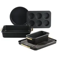 Greenpan Padova Reserve Bakset 6-delig - Zwart