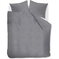 Ambiante Dekbedovertrek Edo Donker Grijs Katoen-200 x 200 / 220 cm | 2-Persoons