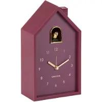 Karlsson Wekker Modern Cuckoo Oro Dark Mauve