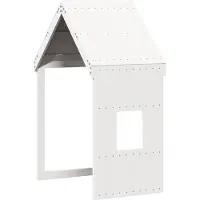 vidaXL Kinderbedhuisje 60x89x134,5 cm massief grenenhout wit