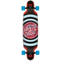 Santa Cruz - Decoder Roskopp Black/Red 37.5 Drop Down Longboard