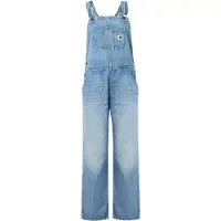 Carhartt WIP Tuinbroek jeans blauw denim