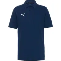 Puma Functioneel shirt 'TeamGoal' donkerblauw / wit
