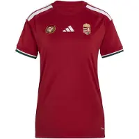 Adidas Tricot 'Hungary 26 Home' bordeaux / zwart / wit