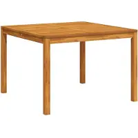 vidaXL Tuintafel 110x110x75 cm massief acaciahout