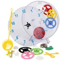 Technoline Techno Line Mijn Eerste Klok - Kinderklok Bouwpakket Mechanisch - Ø 20 cm