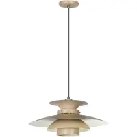 Eth Stoere hanglamp Potenza 50cm creme
