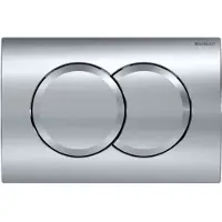Geberit Delta01 - Bedieningsplaat, glanzend chroom 115.107.21.1