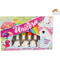 Unicorn 3D aqua gel figuren maken set