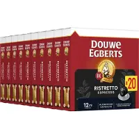 Douwe Egberts Espresso Ristretto - Intensiteit 12/12 - 10 x 20 capsules