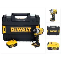 DeWalt DCF 922 NT accu-slagmoersleutel 18 V 400 Nm 1/2" borstelloos + 1x accu 5,0 Ah + TSTAK - zonder oplader