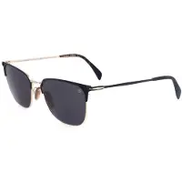 David Beckham Zonnebril DB 7094/G/S 57/19/150 Mat zwart goud Metaal MAN DB 7094/G/S