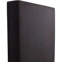 Softee Yoga 6 Mm Mat Zwart 48 x 40 x 0.6 cm