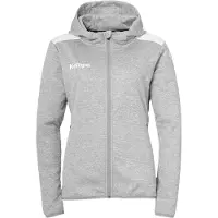 Kempa Trainingsjack 'Emotion 27' grijs / wit