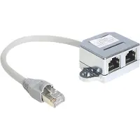 DeLOCK 65441 RJ45 Netwerkkabel, patchkabel Kabel 0.15 m Grijs 1 stuk(s)