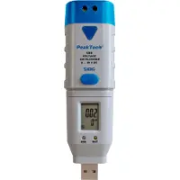 Peaktech P 5186 - USB-gegevenslogger 0 tot 30V DC 32000 meetpunten