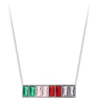 Gaya Ketting gemengde kleuren / zilver