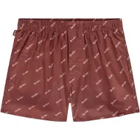 Pockies Boxershorts 'Broke' roestrood / offwhite