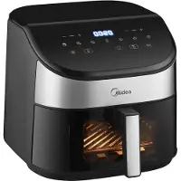 Midea MAD55000ADK0, zwarte heteluchtfriteuse