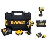 DeWalt DCF 922 P1T accu-slagmoersleutel 18 V 400 Nm 1/2" borstelloos + 1x accu 5,0 Ah + oplader + TSTAK