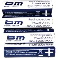 Busch + Müller 2100mah Oplaadbare Batterij