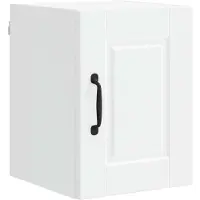 vidaXL Wandkast PORTO Wit 30 x 31 x 40 cm Bewerkt hout