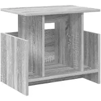 vidaXL TV Stand 50 x 35 x 45 cm Grijs Sonoma Bewerkt hout