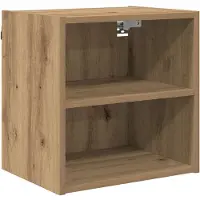vidaXL Hangkast Artisan Eiken 40 x 29,5 x 40 cm Bewerkt hout