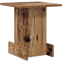 vidaXL Bijzettafel Oudhout 35,5 x 35 x 40 cm Bewerkt hout