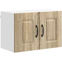 vidaXL Vaatwasserpaneel Kalmar Sonoma Eik 60 x 31 x 40 cm Bewerkt hout