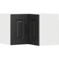 vidaXL Vaatwasserpaneel Kalmar Zwart 57 x 57 x 40 cm Bewerkt hout