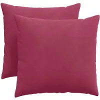 vidaXL Zitkussens 2 pcs Wijnrood 50 x 50 cm Corduroy stof
