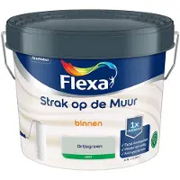Flexa - Strak Op De Muur Binnen Mat - Grijsgroen - Mengverf - 2,5 L