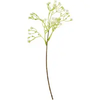 J-Line gypsophila - kunststof - wit - 6 stuks
