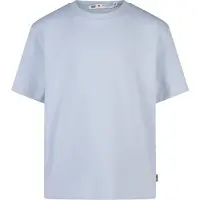 America Today T-shirt lichtblauw Meisjes Katoen Ronde hals Effen - maat 134/140