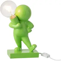 J-Line 60207 – Tafellamp Marcel Hars Groen – Polyresin – 30,5 cm