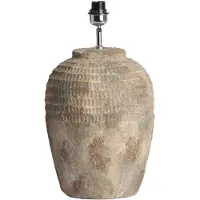 Light & Living Lampvoet Ø28,5x49 cm MINORA keramiek antiek donker bruin