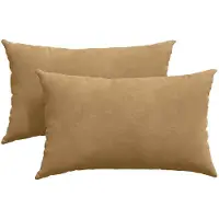 vidaXL Zitkussens 2 pcs Bruin 50 x 30 cm Corduroy stof